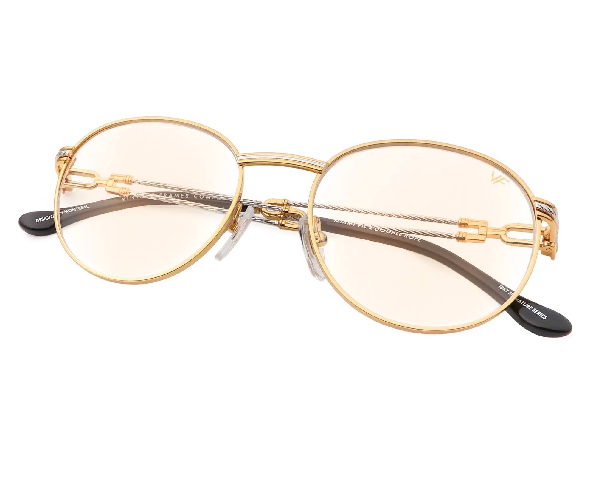 Miami Vice Double Rope Edition 18KT Two-Tone Gold
