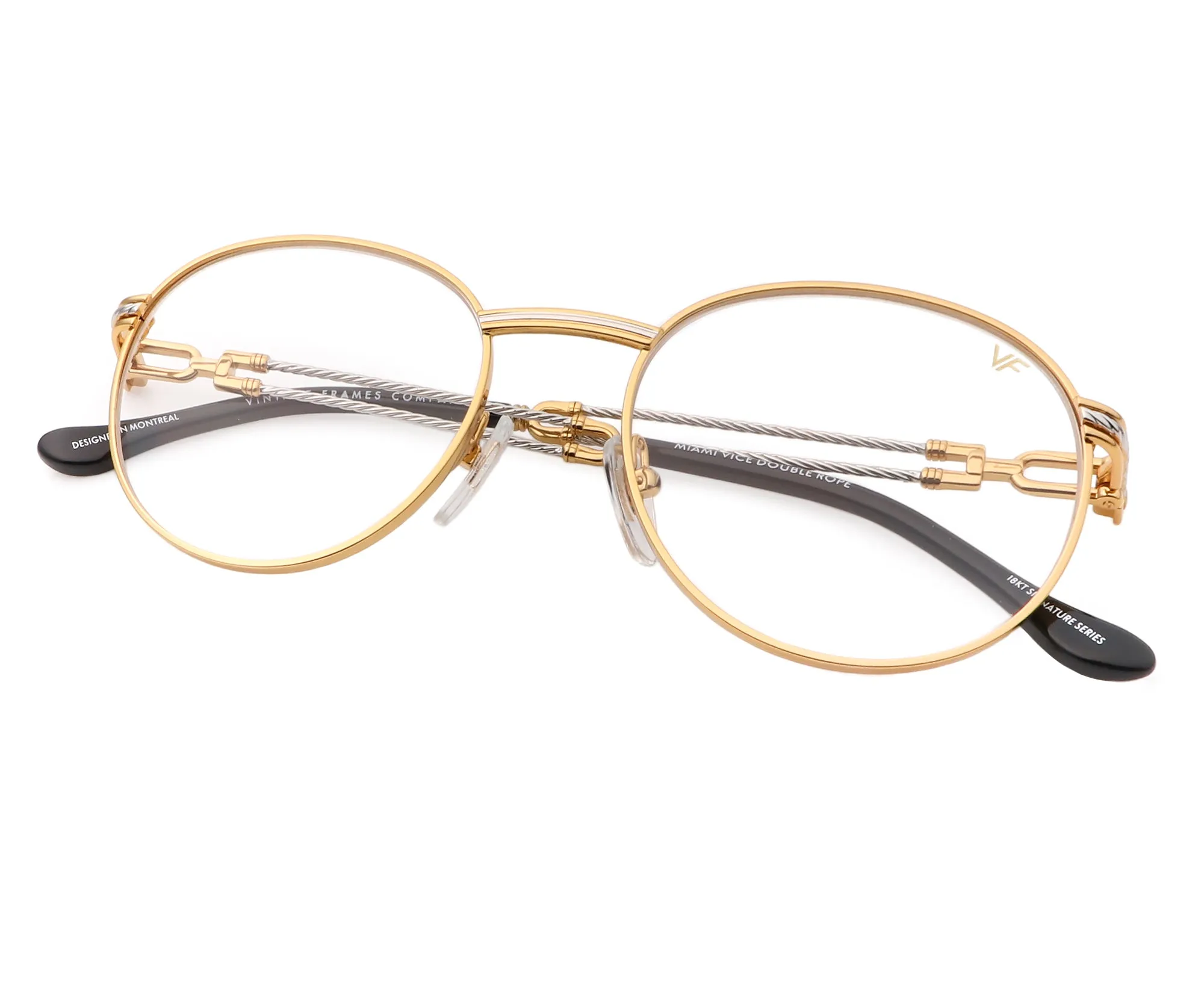 Miami Vice Double Rope Edition 18KT Two-Tone Gold