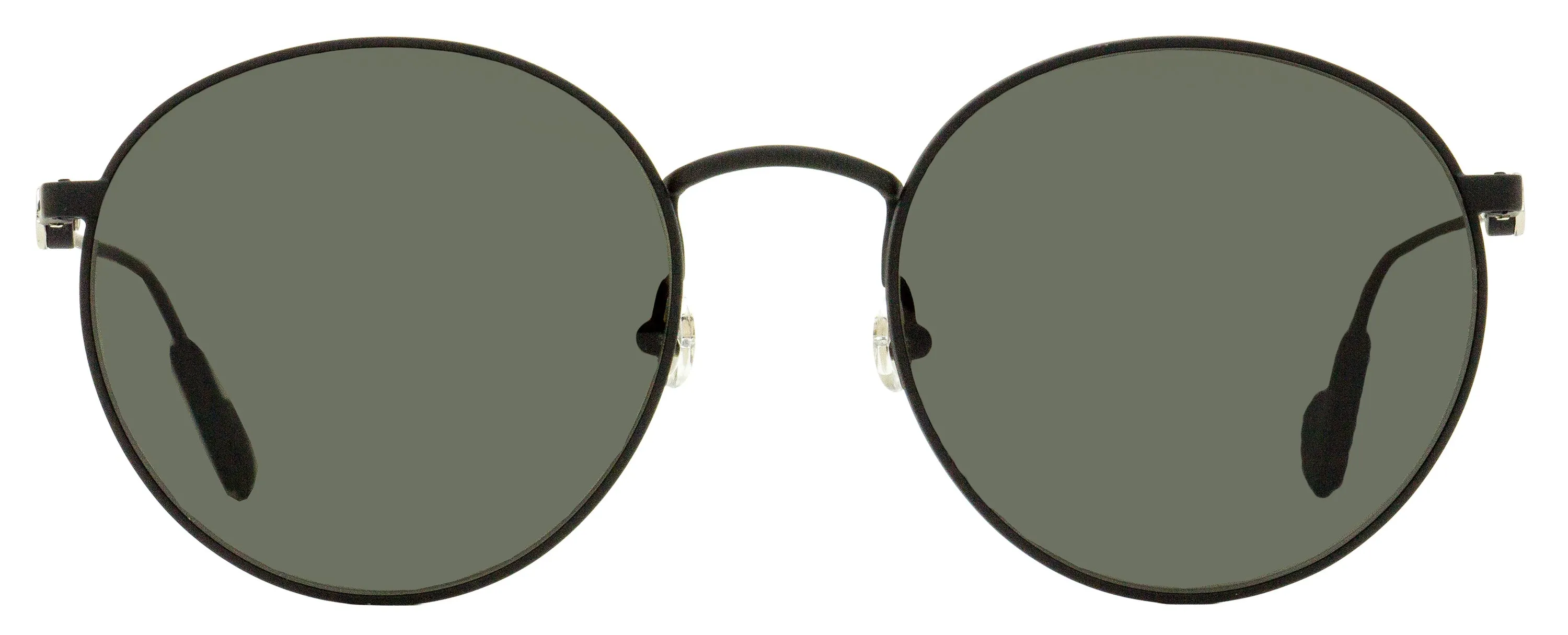 Moncler Women's Round Sunglasses ML0155K 02A Matte Black 55mm