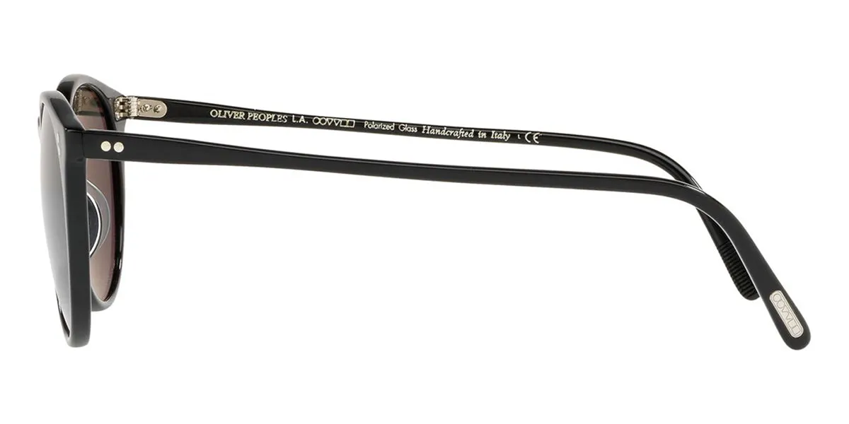 Oliver Peoples O'Malley Sun OV5183S 1005/P1 Black Polarised - As Seen On Robert Pattinson & John Mulaney