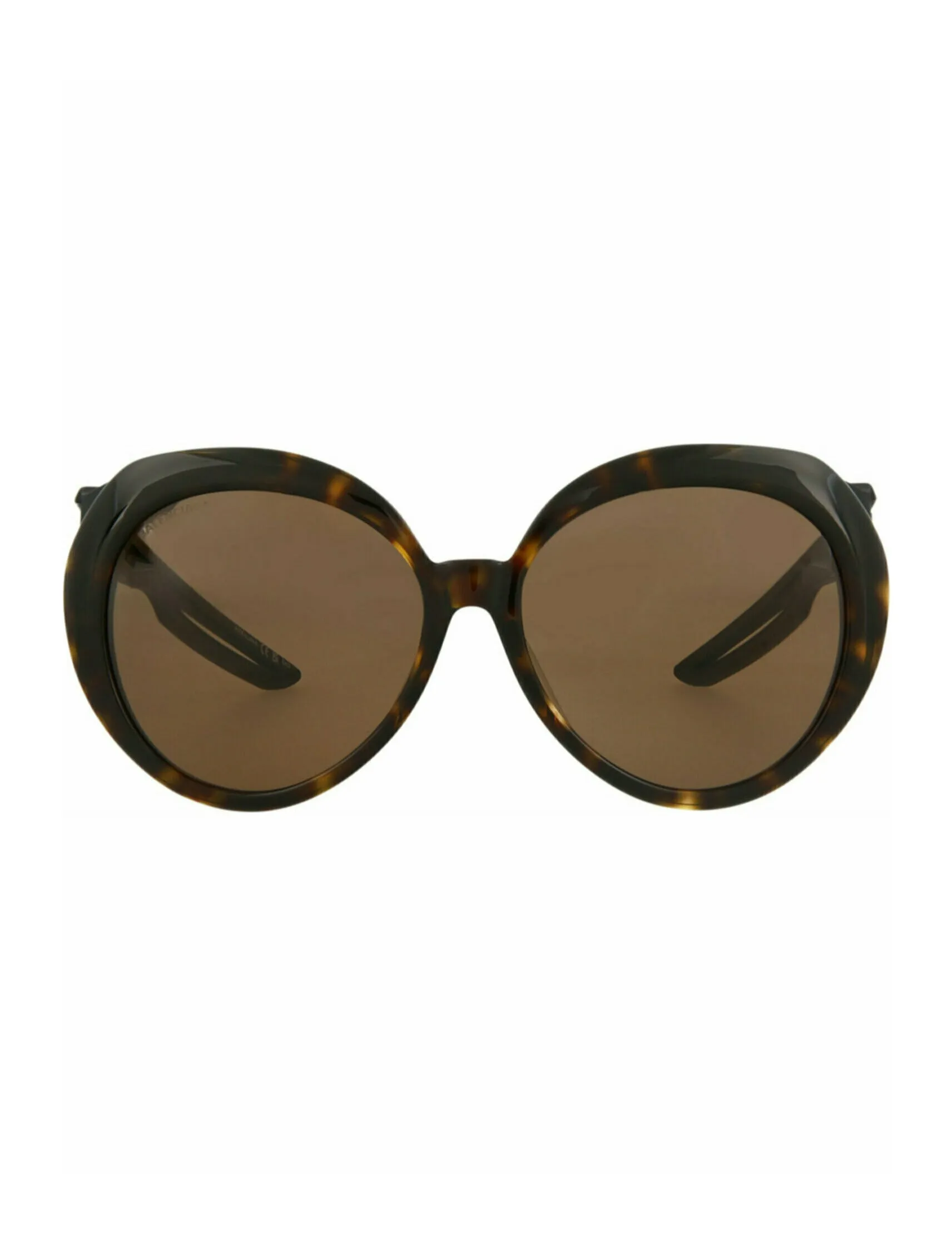 Oval-Frame Acetate Sunglasses