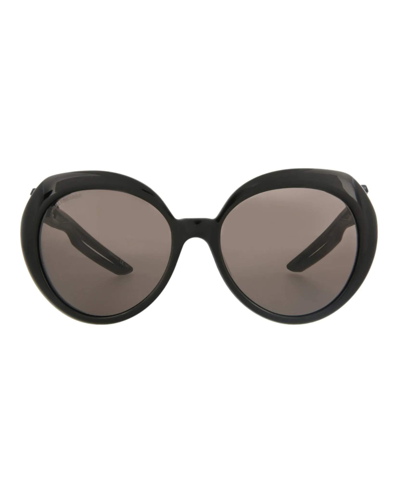 Oval-Frame Acetate Sunglasses