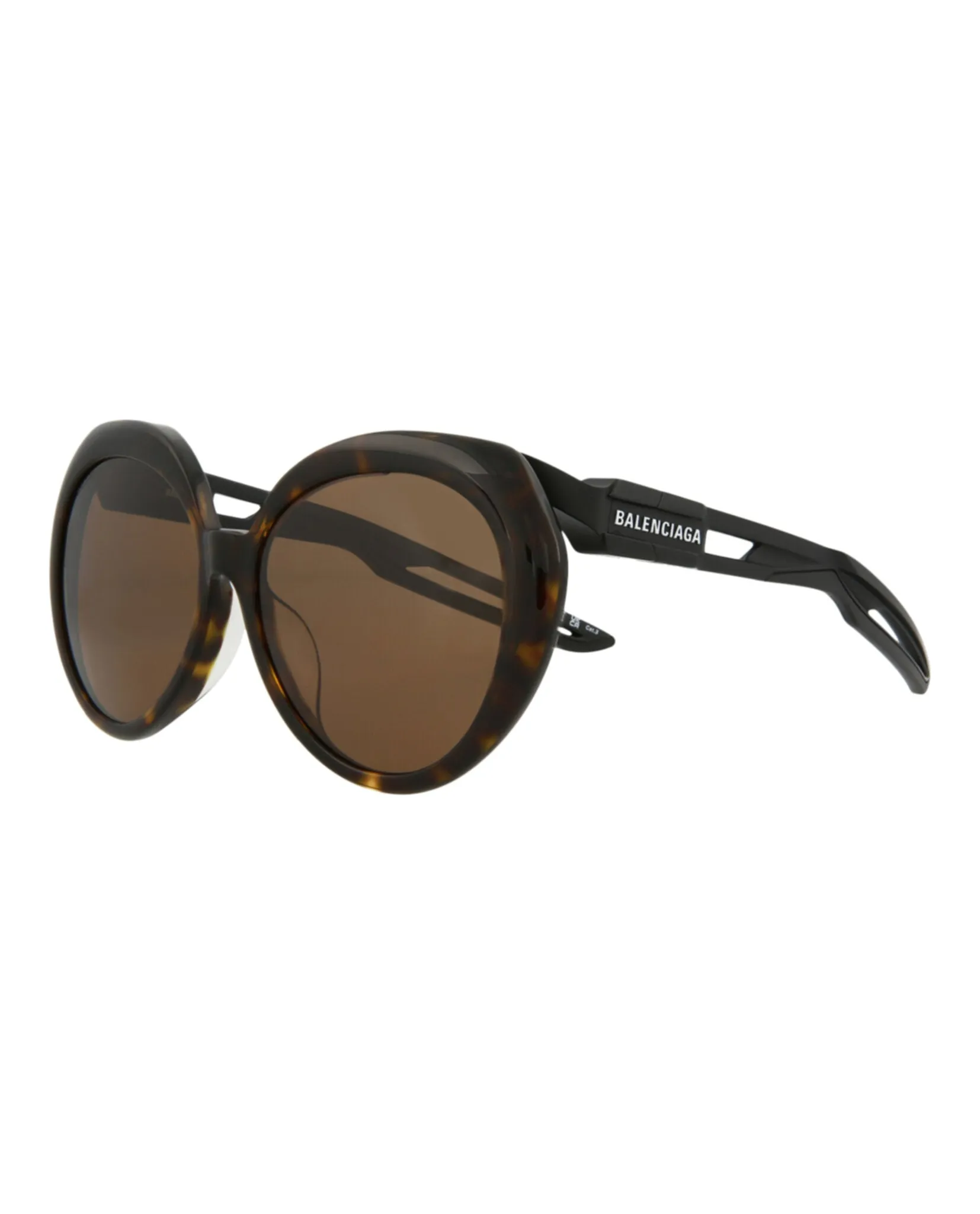 Oval-Frame Acetate Sunglasses