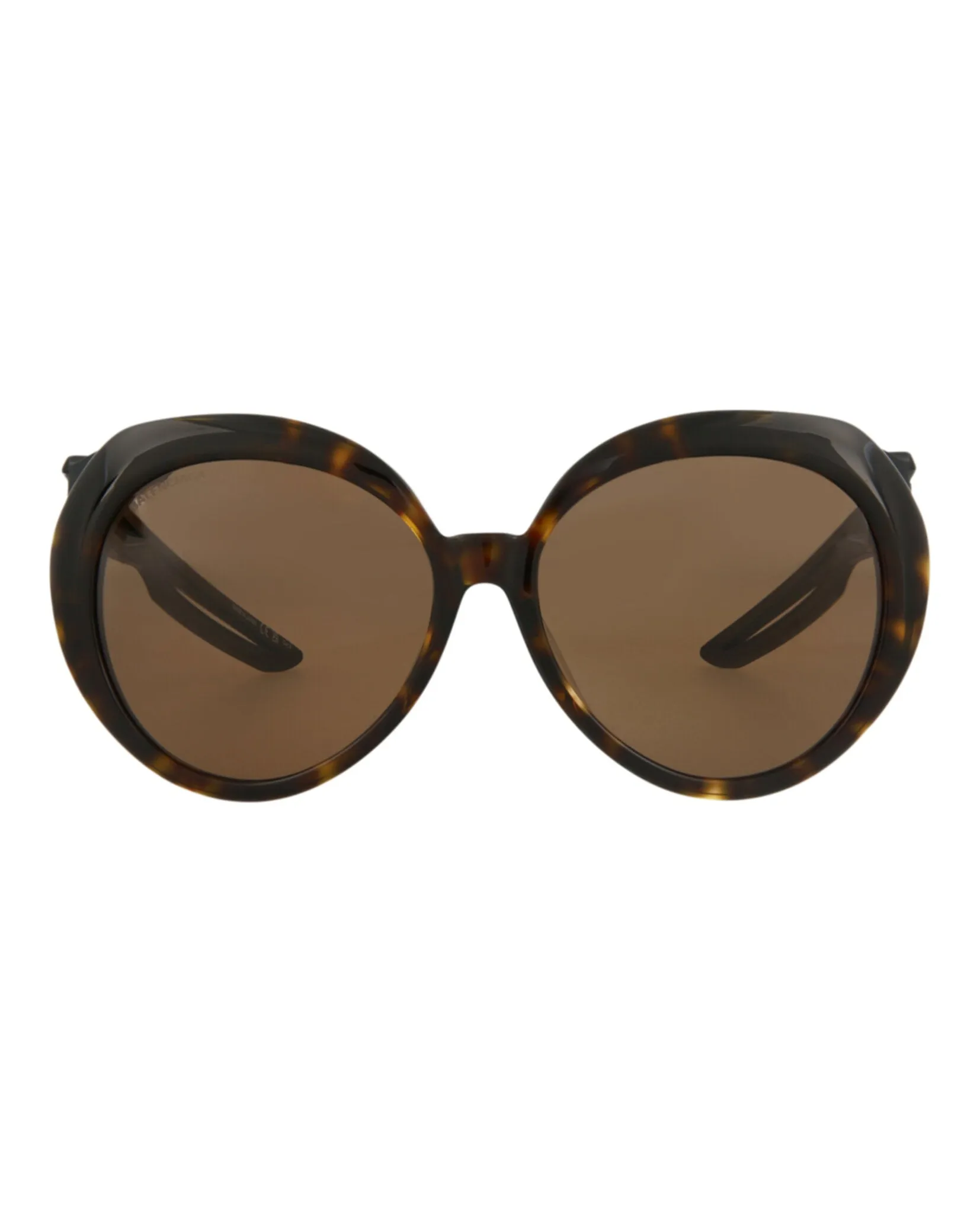 Oval-Frame Acetate Sunglasses