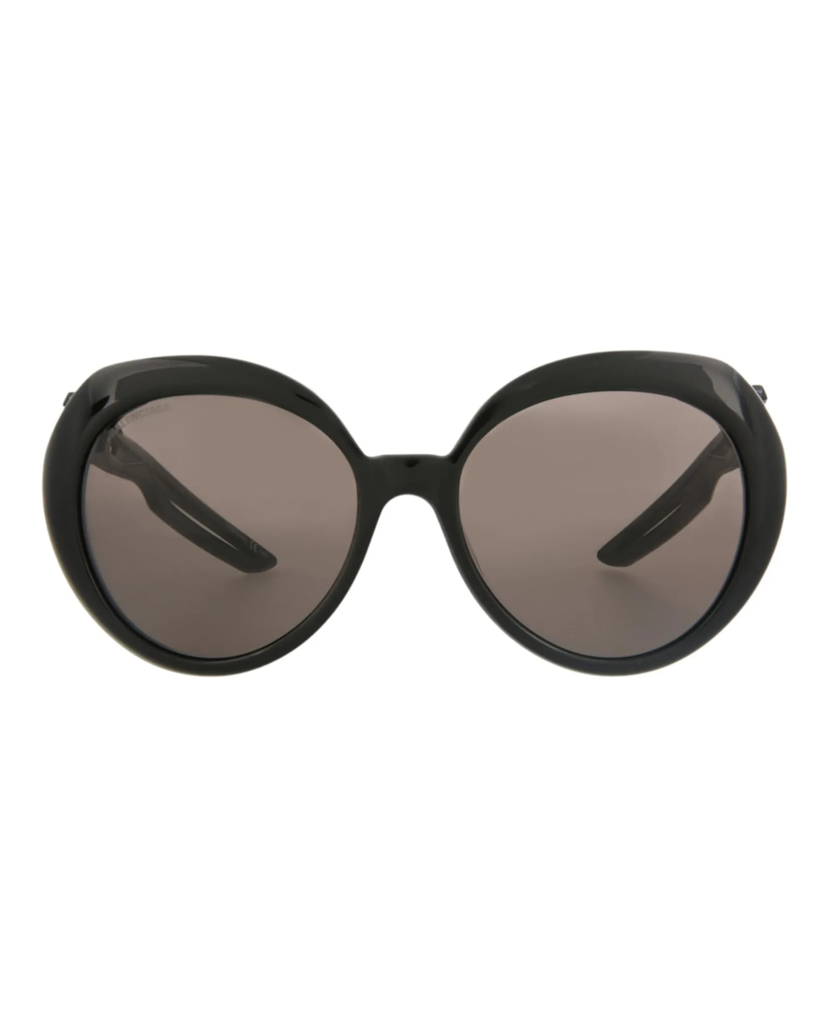 Oval-Frame Acetate Sunglasses