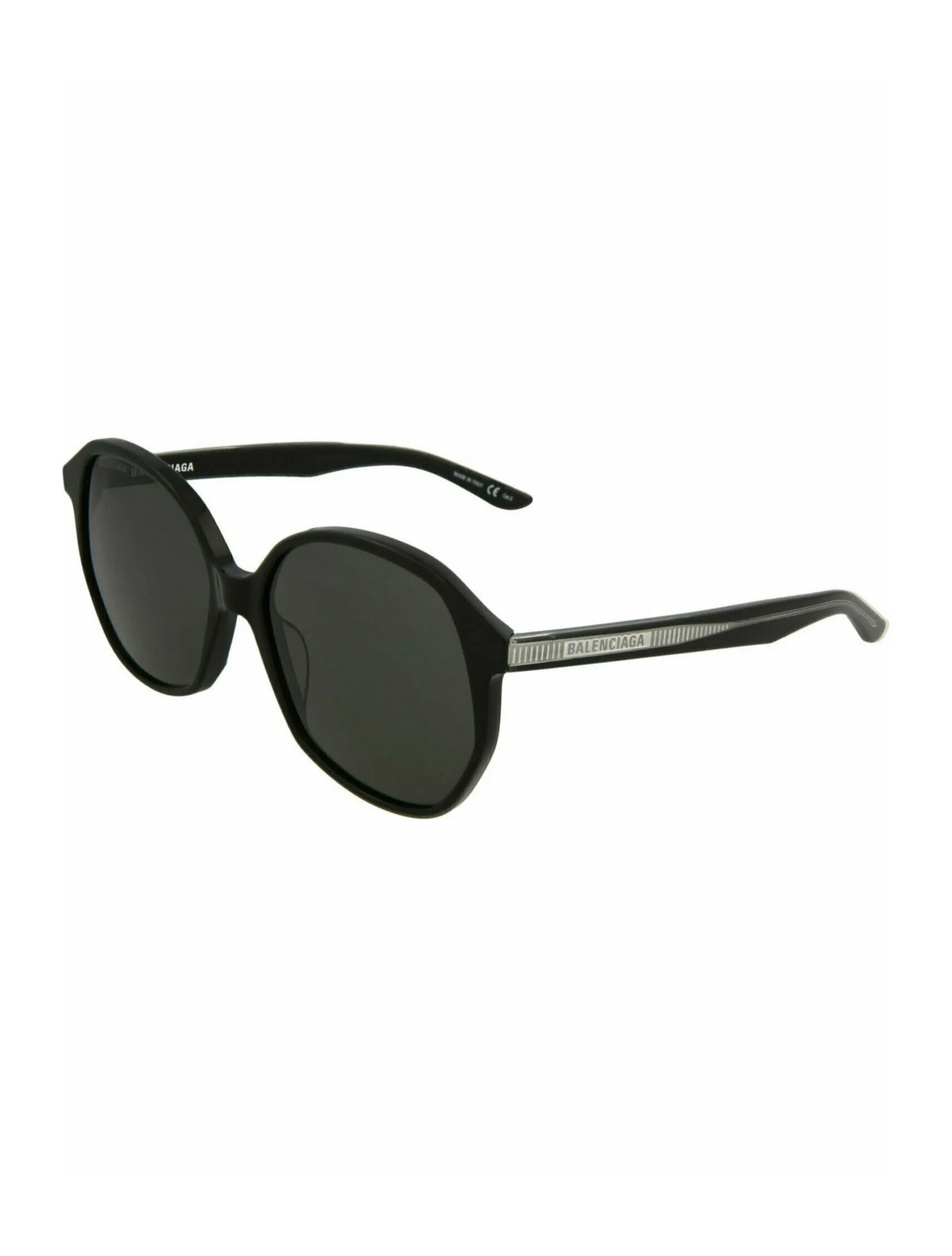 Oversized Round Acetate Sunglasses