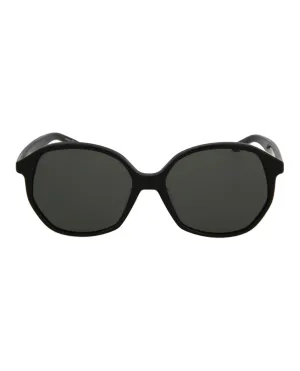 Oversized Round Acetate Sunglasses