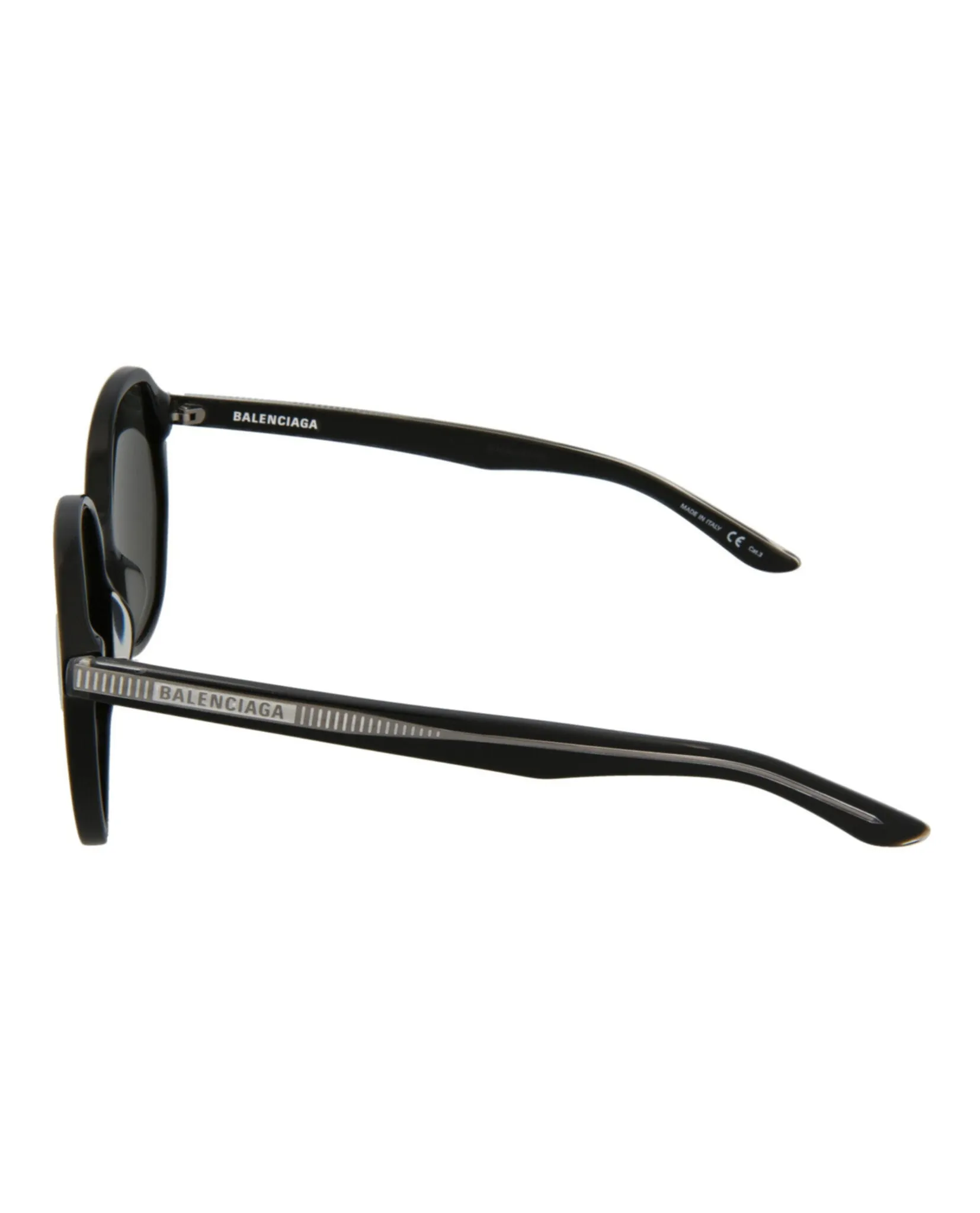 Oversized Round Acetate Sunglasses