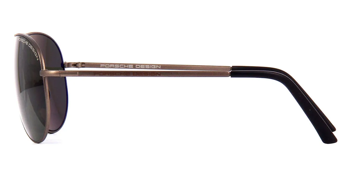 Porsche Design 8508 Q Brown Aviators with Polarised Lenses