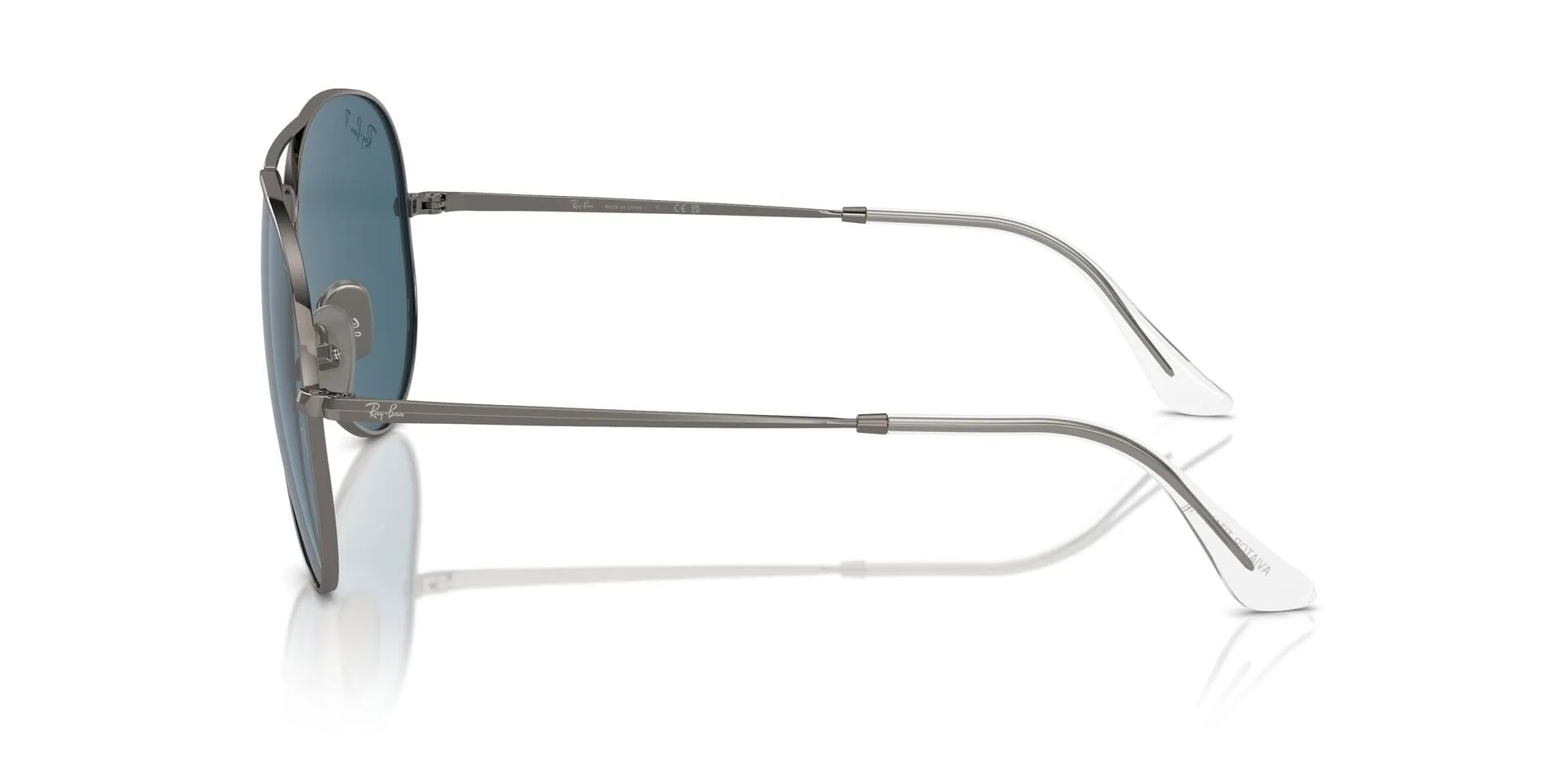 Ray-Ban Aviator Titanium RB 8089 165/S2 Polarised - As Seen On Jean-Claude Van Damme