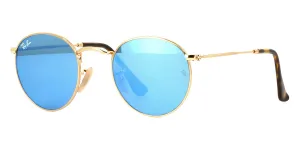 Ray-Ban Round Metal RB 3447N 001/9O - As Seen On Madison Beer & Georgia May Jagger