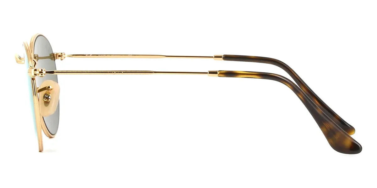 Ray-Ban Round Metal RB 3447N 001/9O - As Seen On Madison Beer & Georgia May Jagger