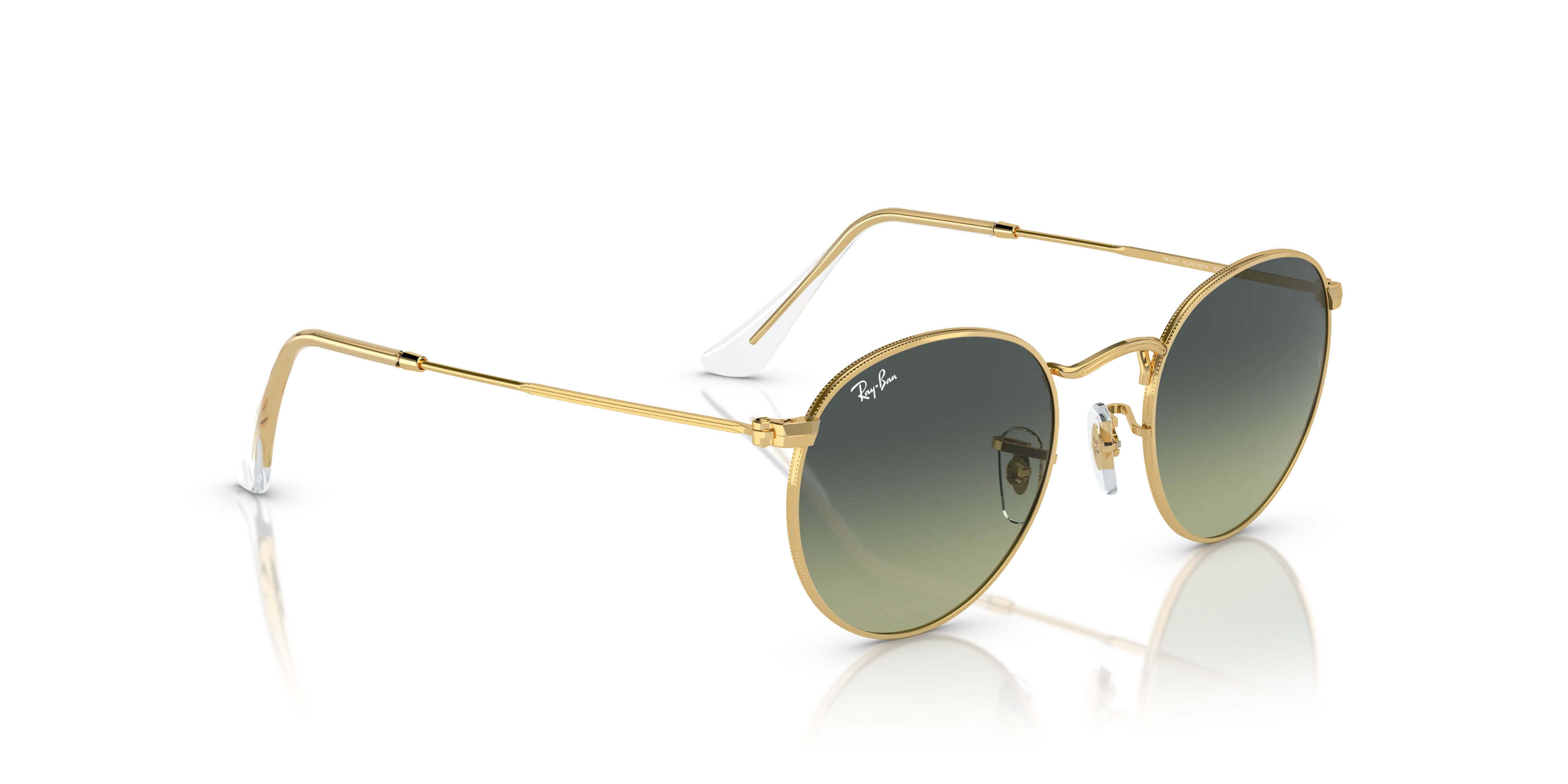 Ray-Ban Round Metal RB3447 001/BH