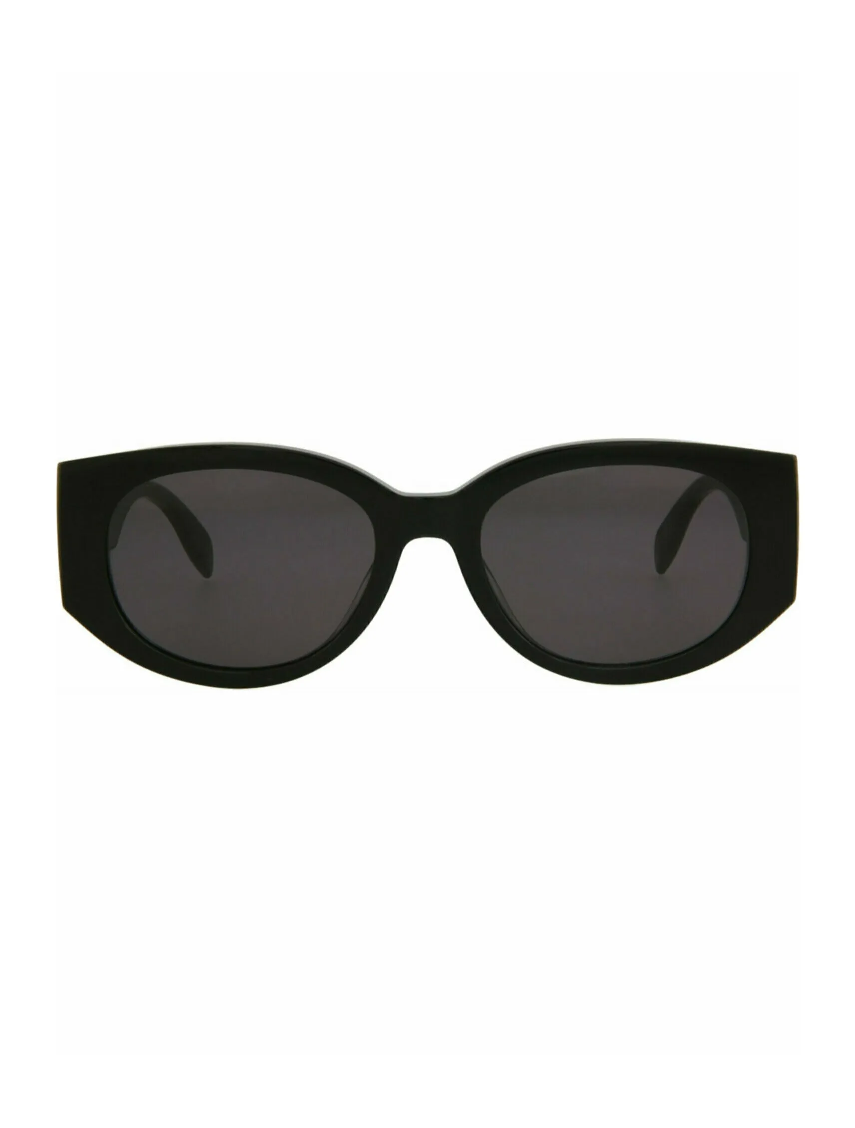 Round-Frame Acetate Sunglasses