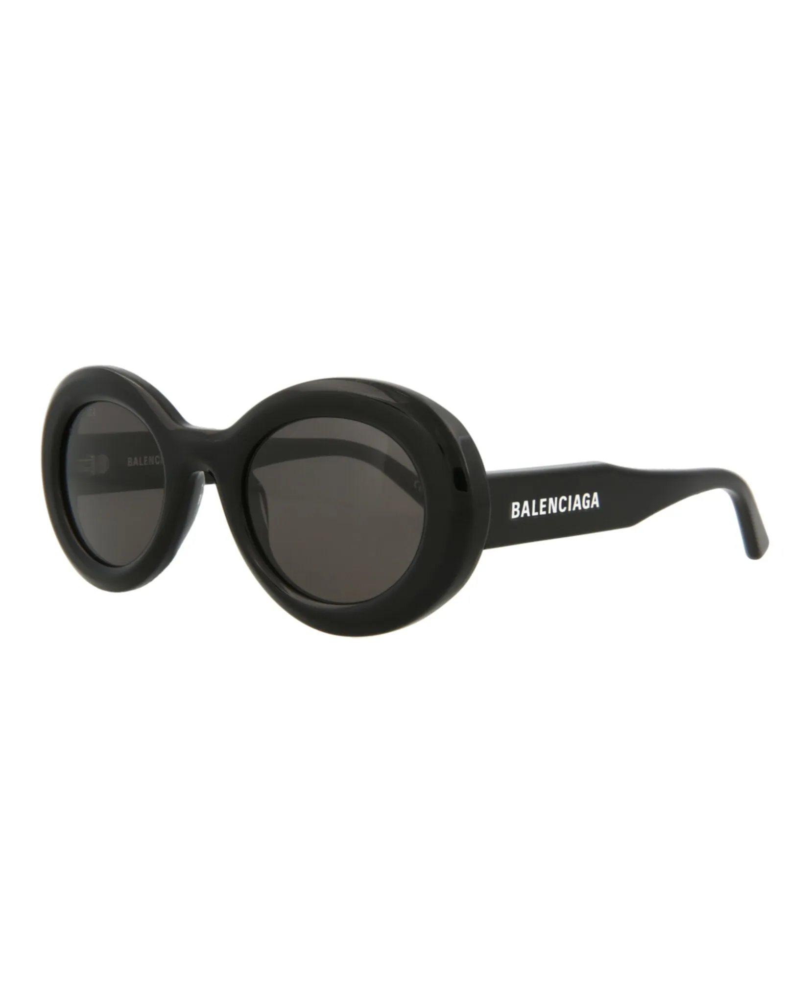 Round-Frame Acetate Sunglasses