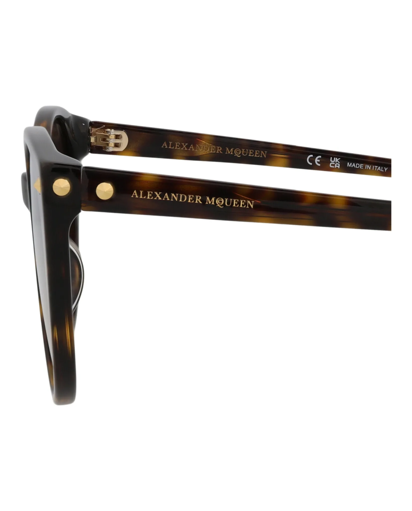 Round-Frame Acetate Sunglasses