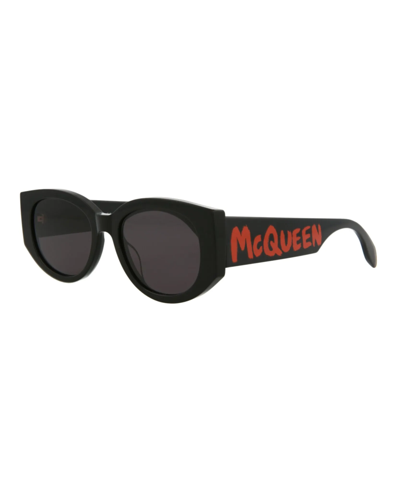 Round-Frame Acetate Sunglasses