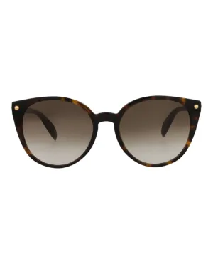 Round-Frame Acetate Sunglasses