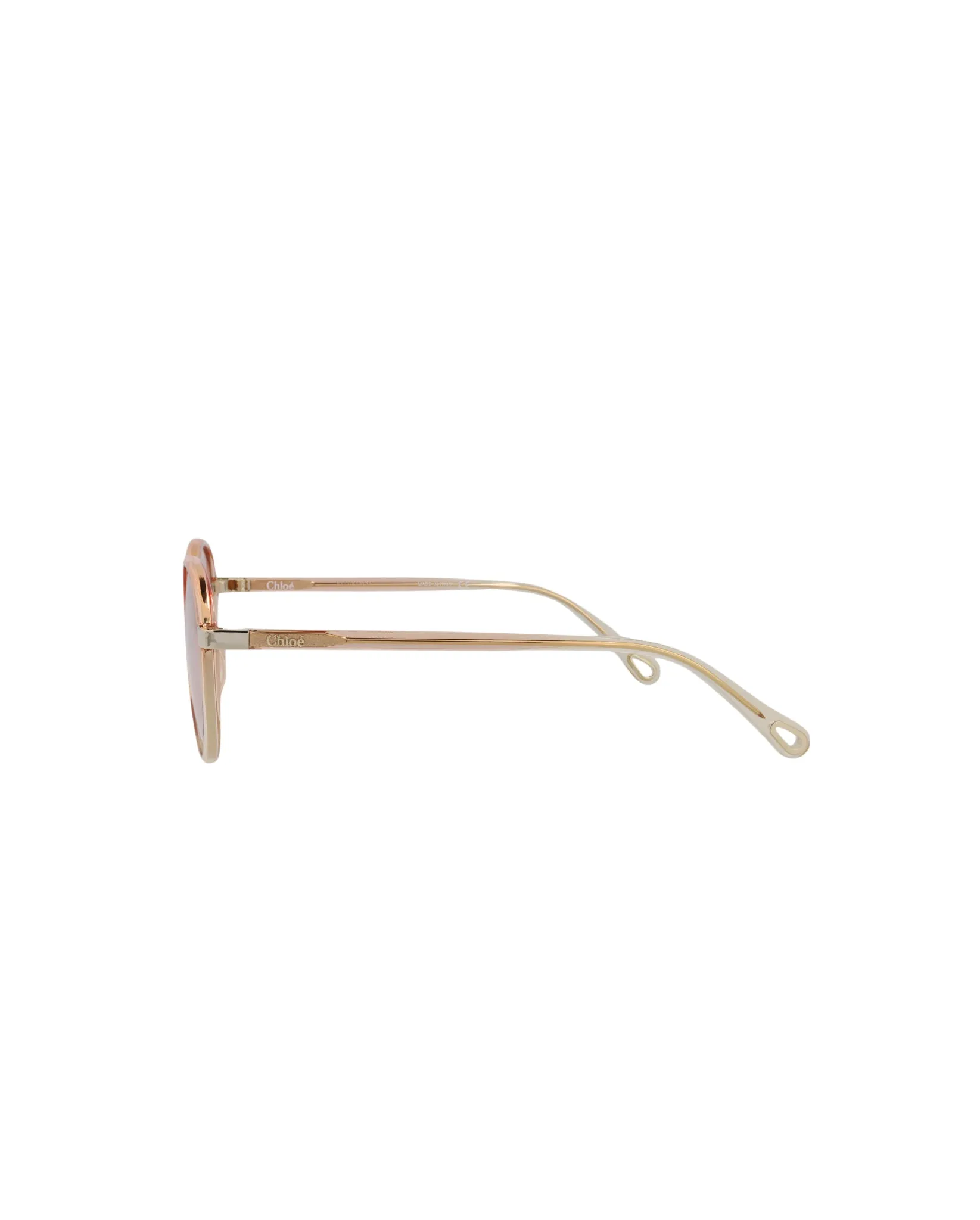 Round-Frame Injection Sunglasses