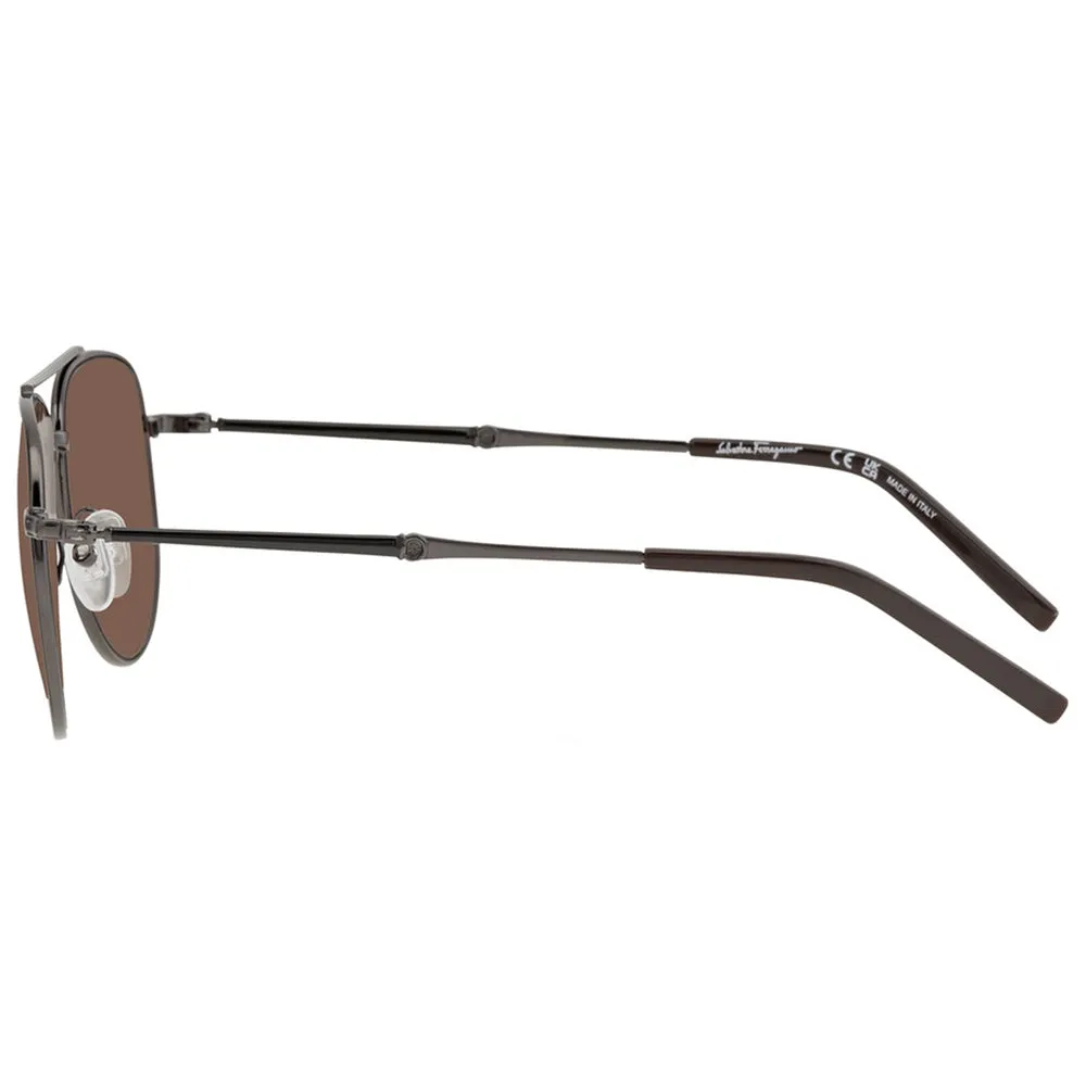 Salvatore Ferragamo  SF 226S 021 58mm Unisex Aviator Sunglasses
