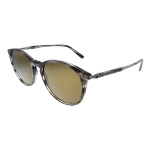 Salvatore Ferragamo  SF 911S 003 53mm Unisex Round Sunglasses