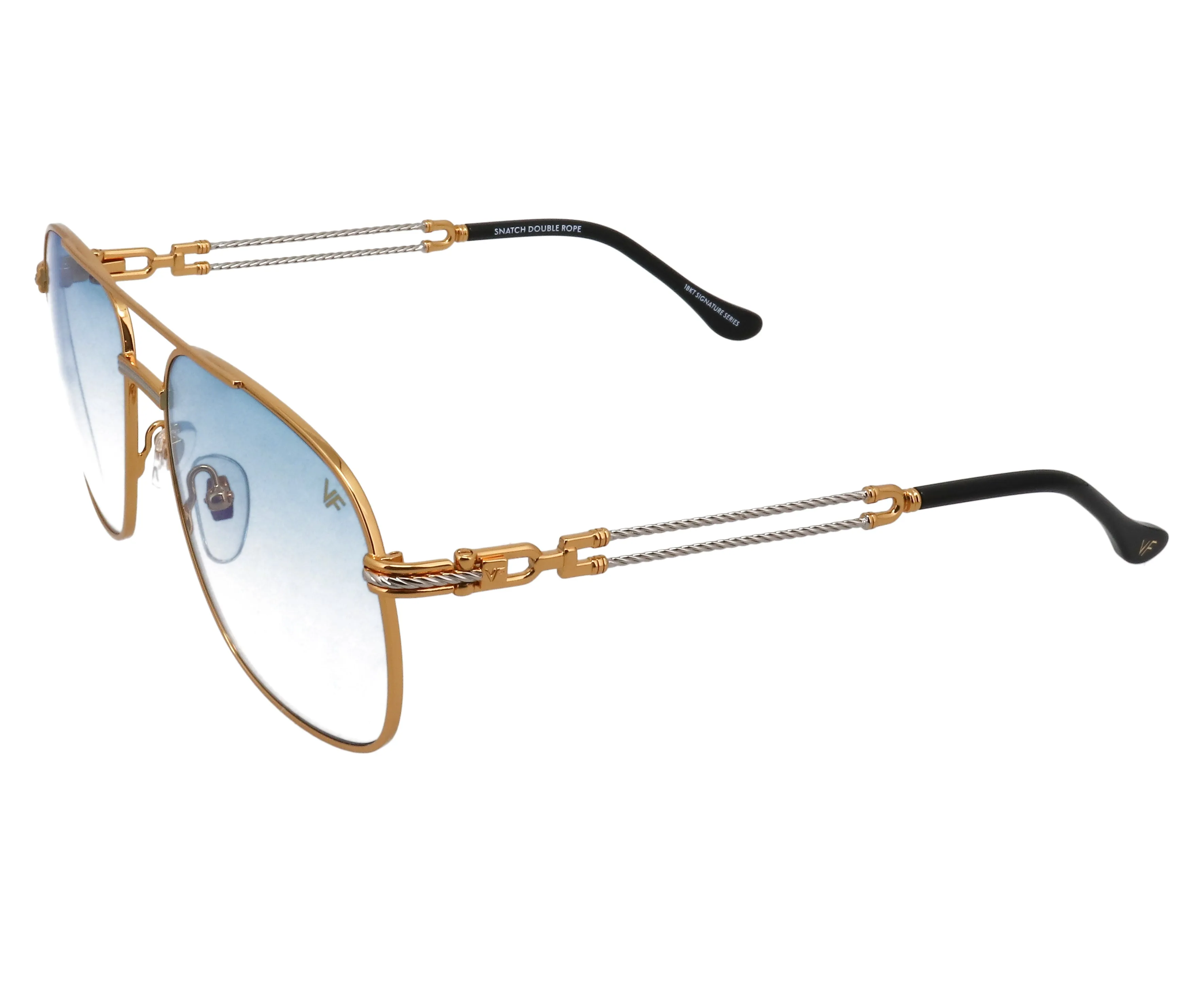 Snatch Double Rope Edition 18KT Two-Tone Gold