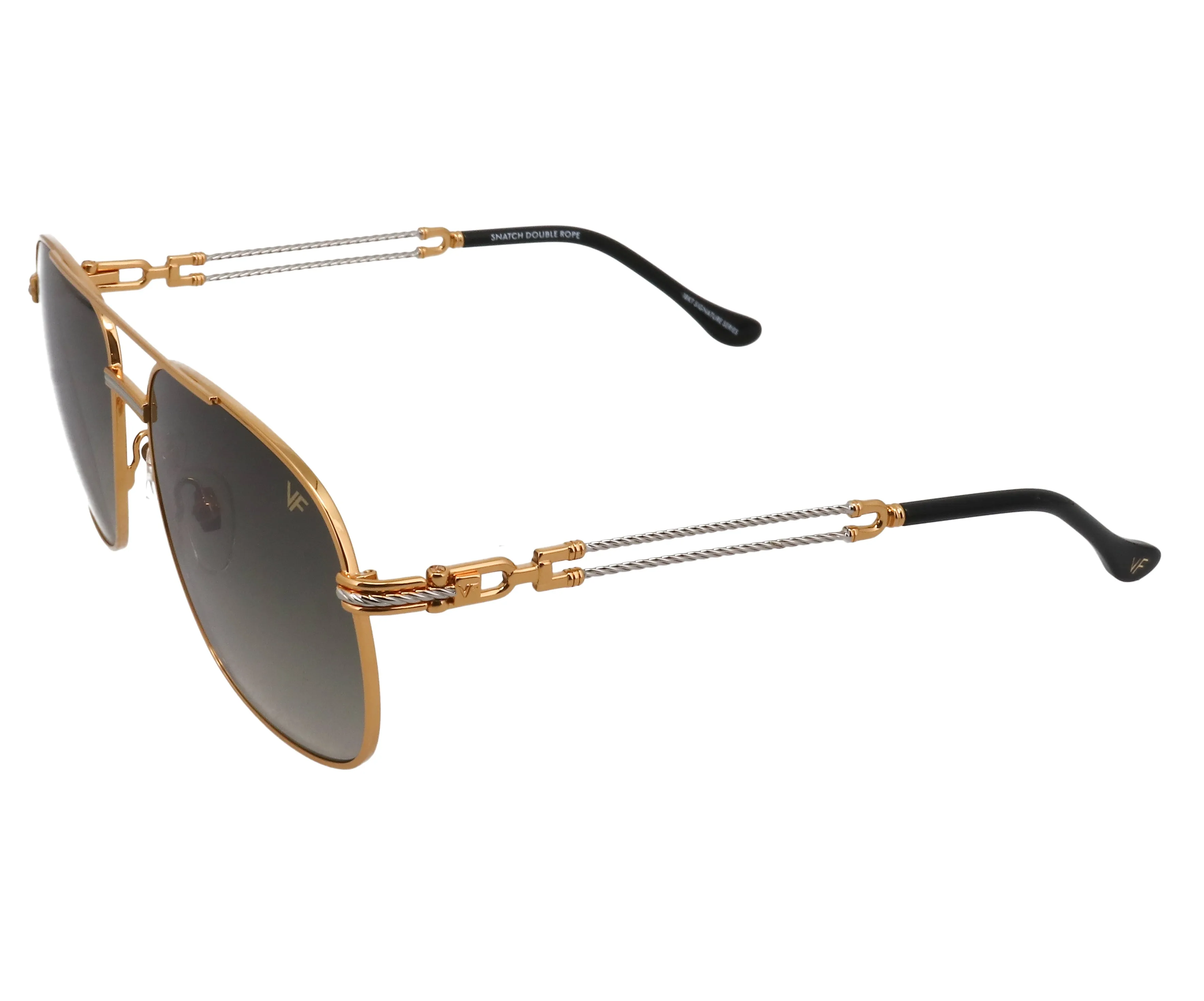 Snatch Double Rope Edition 18KT Two-Tone Gold