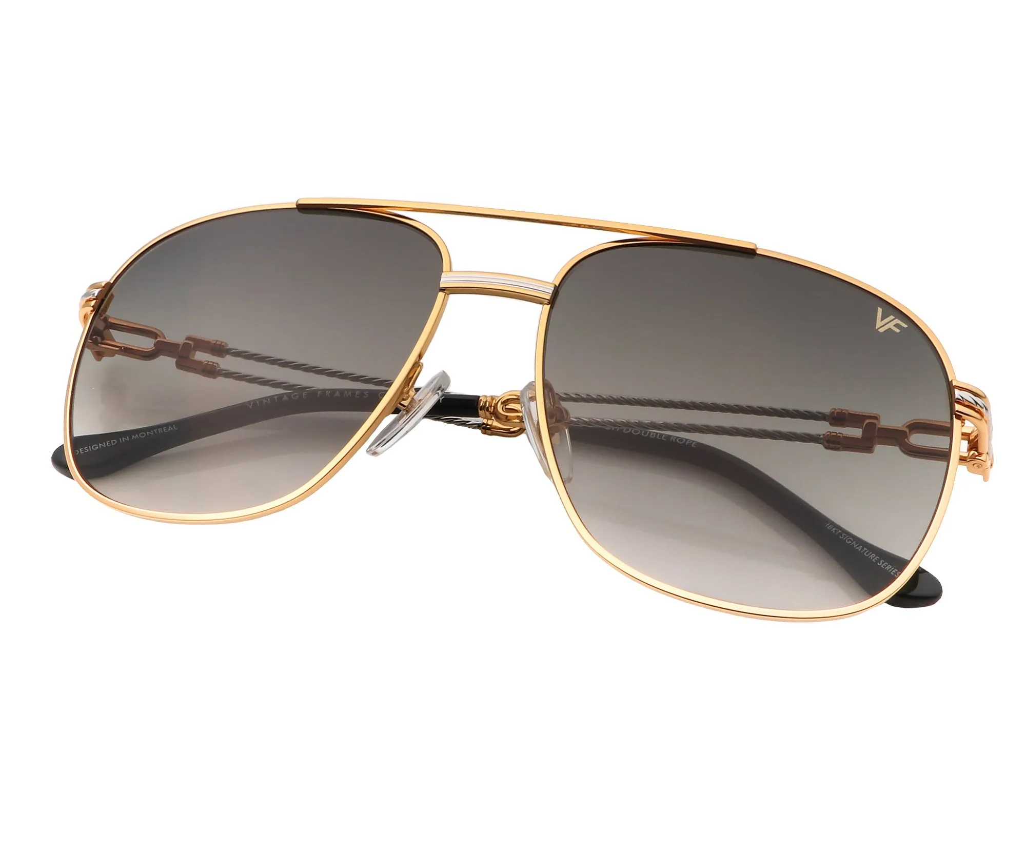 Snatch Double Rope Edition 18KT Two-Tone Gold