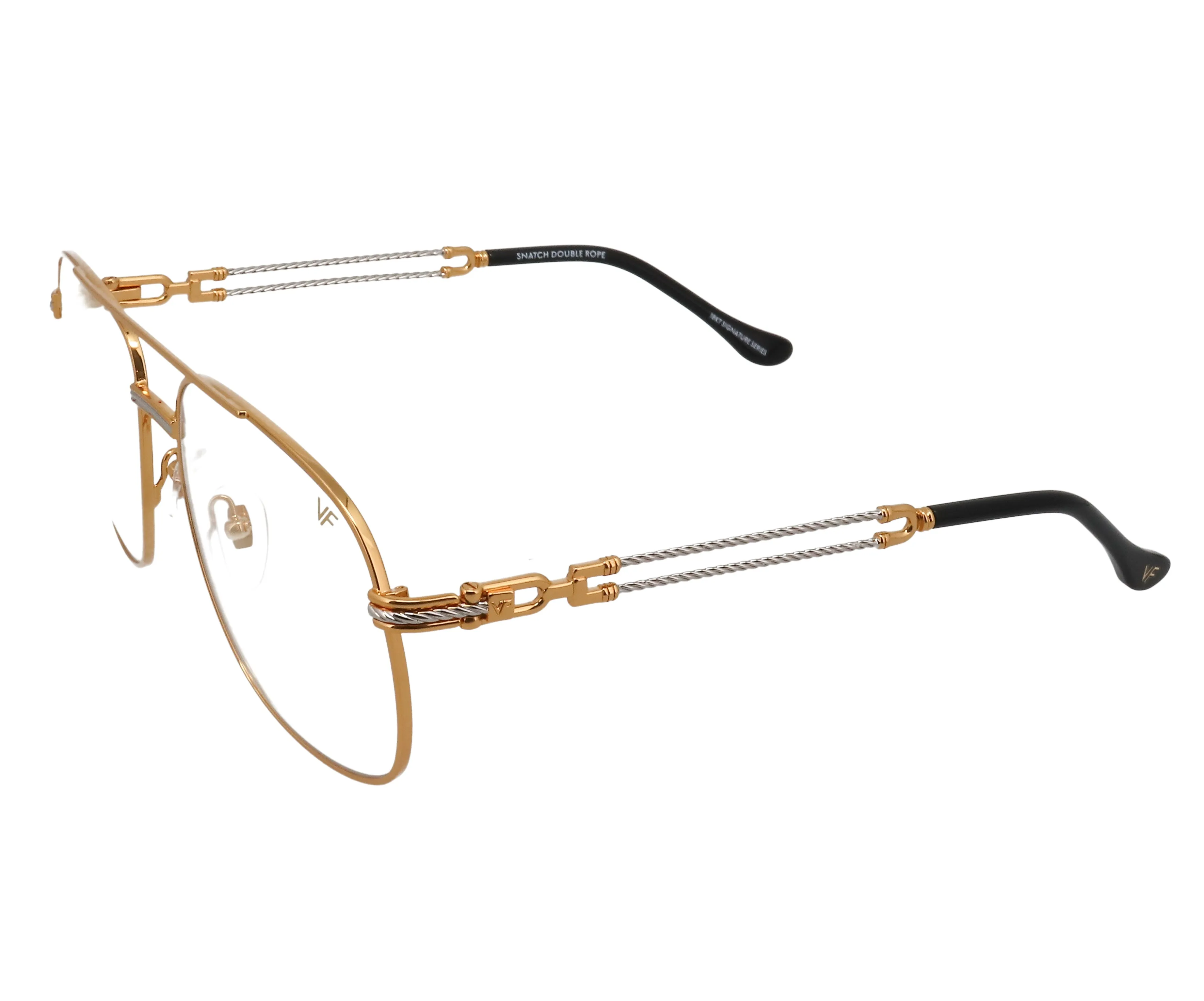 Snatch Double Rope Edition 18KT Two-Tone Gold