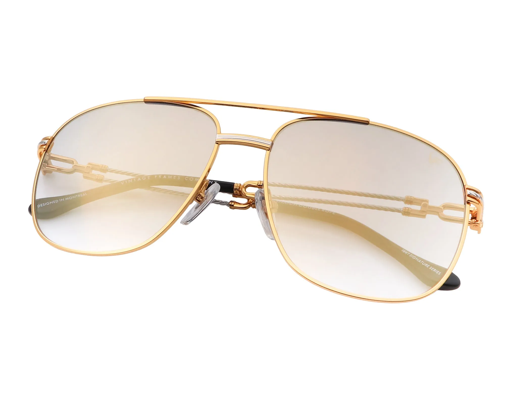 Snatch Double Rope Edition 18KT Two-Tone Gold