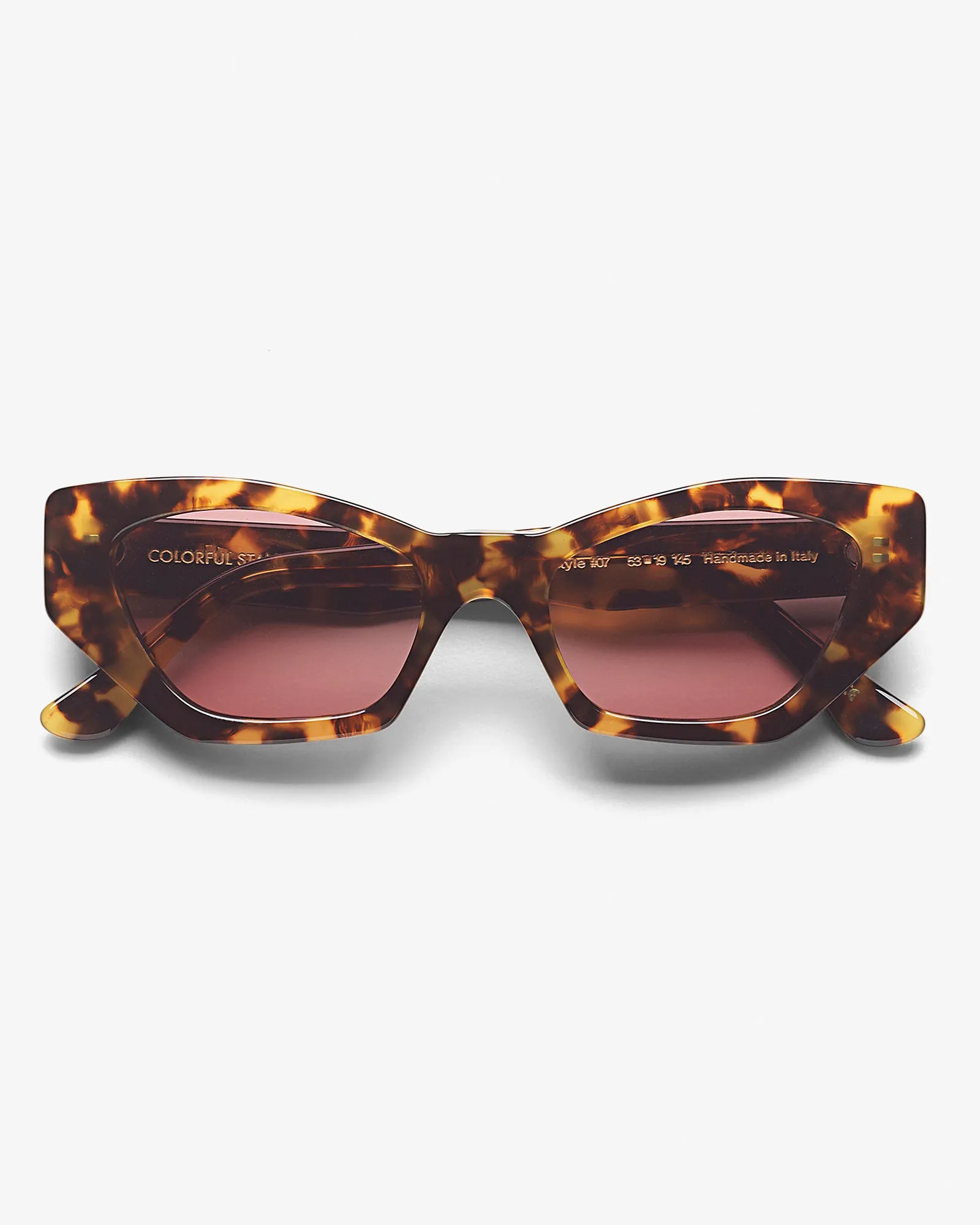 Sunglass 07 - Classic Havana - Dark Pink