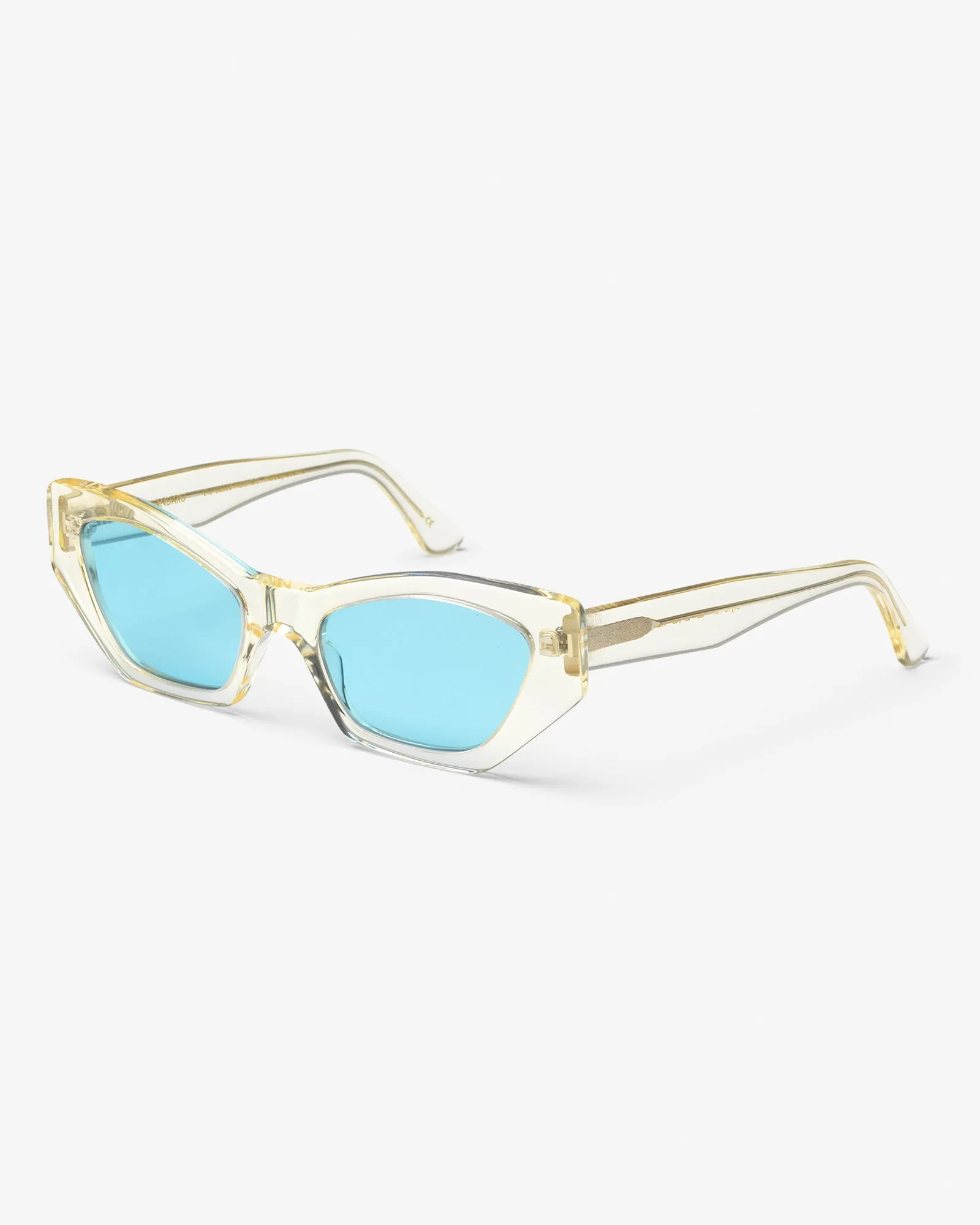 Sunglass 07 - Soft Yellow - Blue