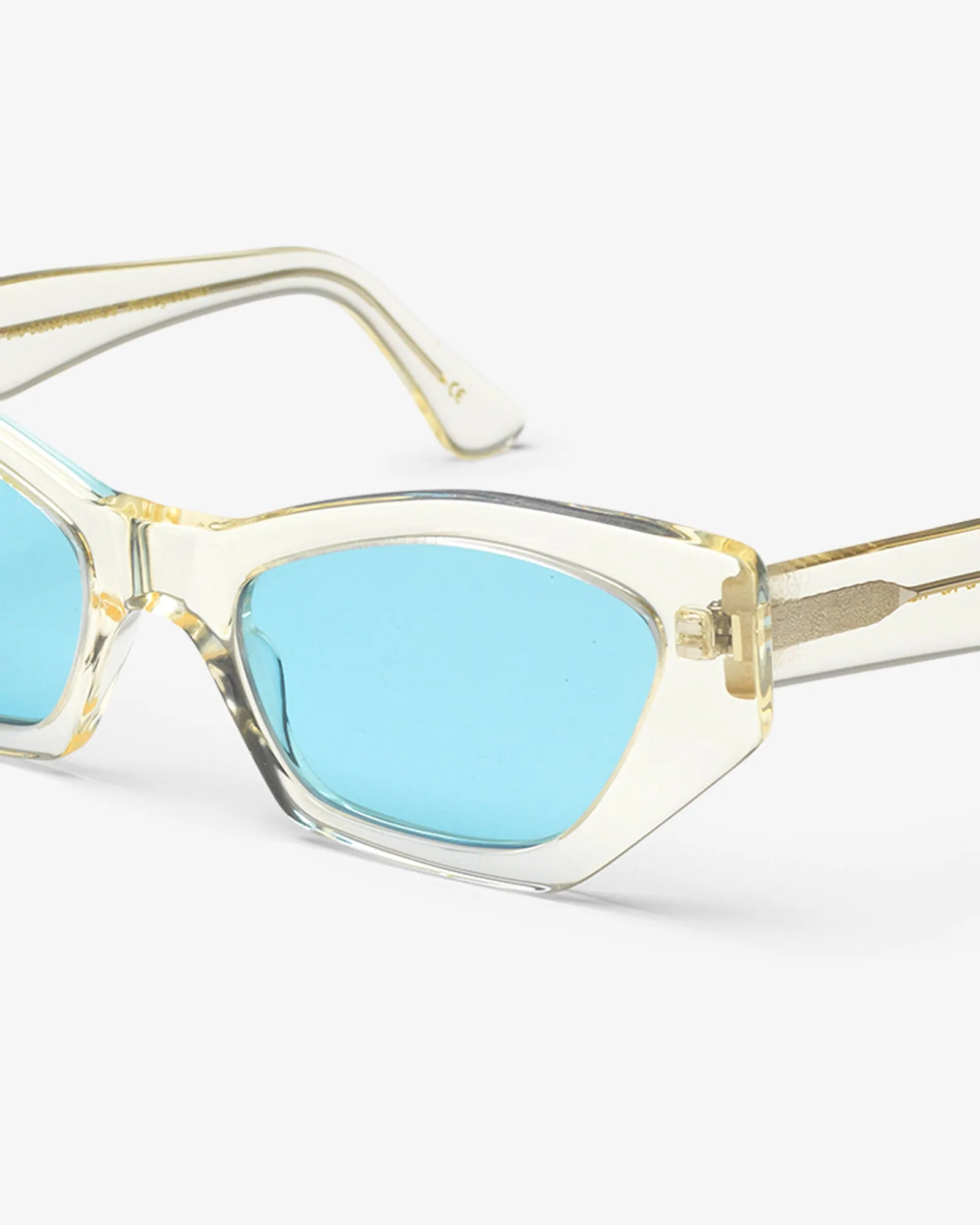 Sunglass 07 - Soft Yellow - Blue