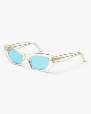 Sunglass 07 - Soft Yellow - Blue