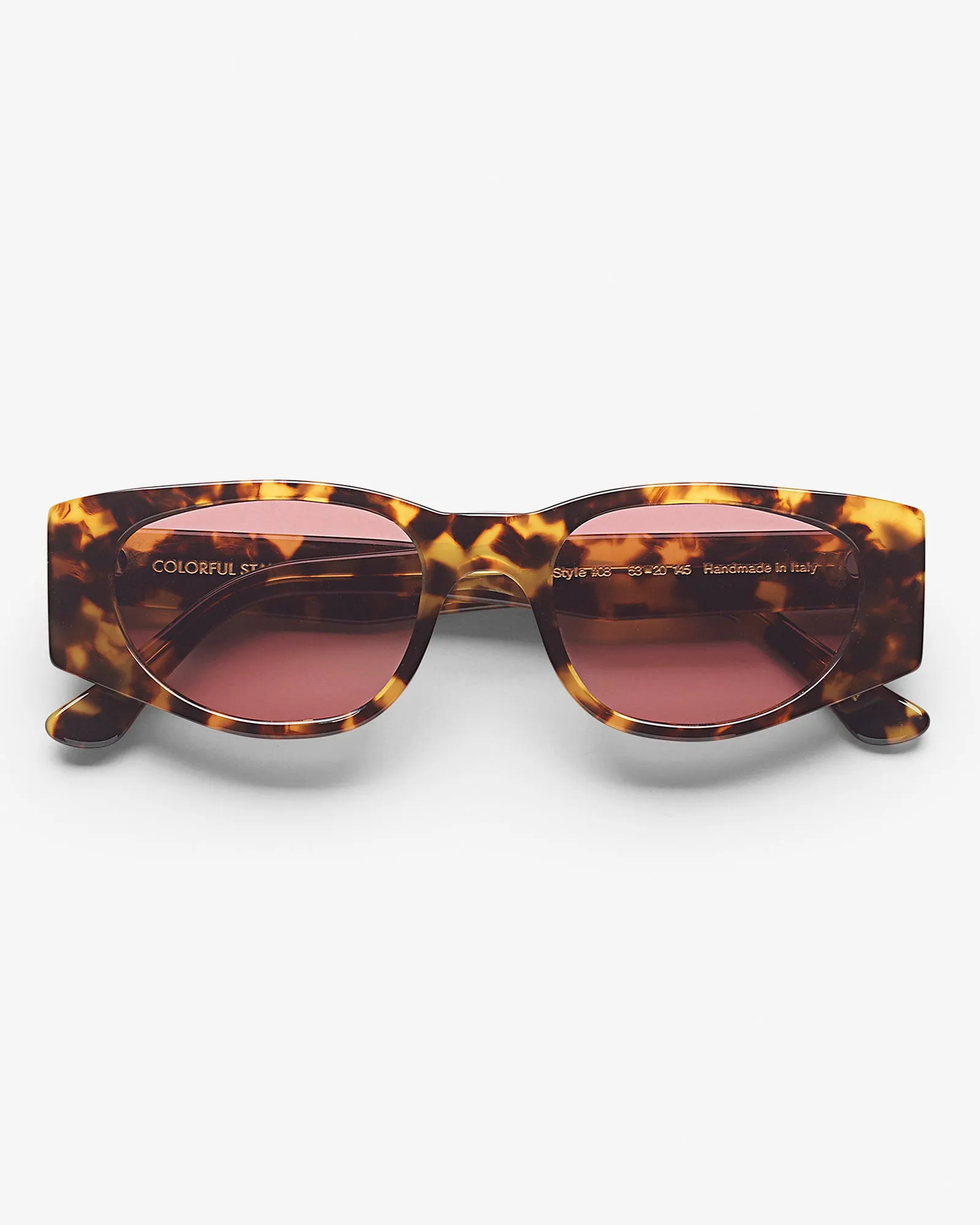 Sunglass 08 - Classic Havana - Dark Pink