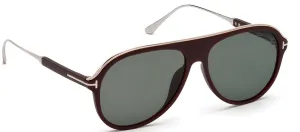 Tom Ford NICHOLAI M FT0624 49A Aviator Sunglasses