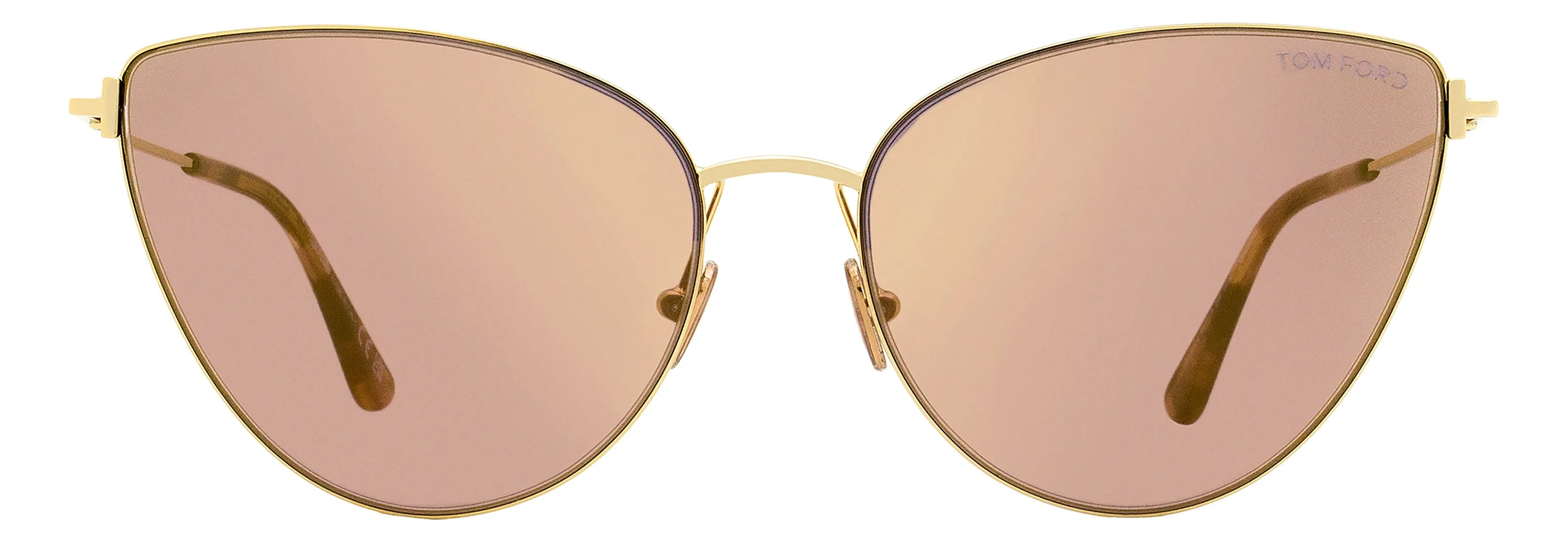 Tom Ford Women's Cat Eye Sunglasses TF1005 Anais-02 28Z Gold/Rose Havana 62mm