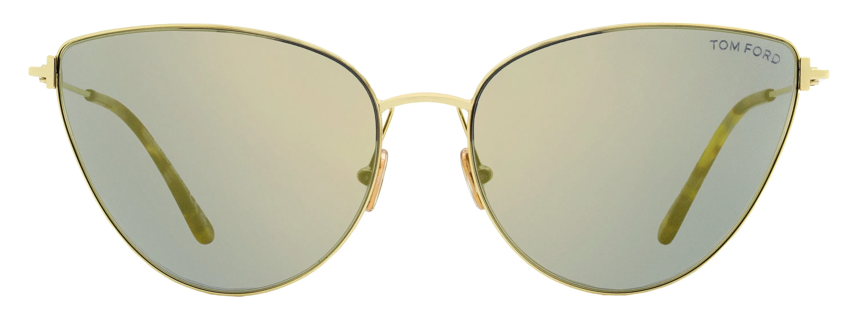 Tom Ford Women's Cat Eye Sunglasses TF1005 Anais-02 32C Gold/Honey Havana 62mm