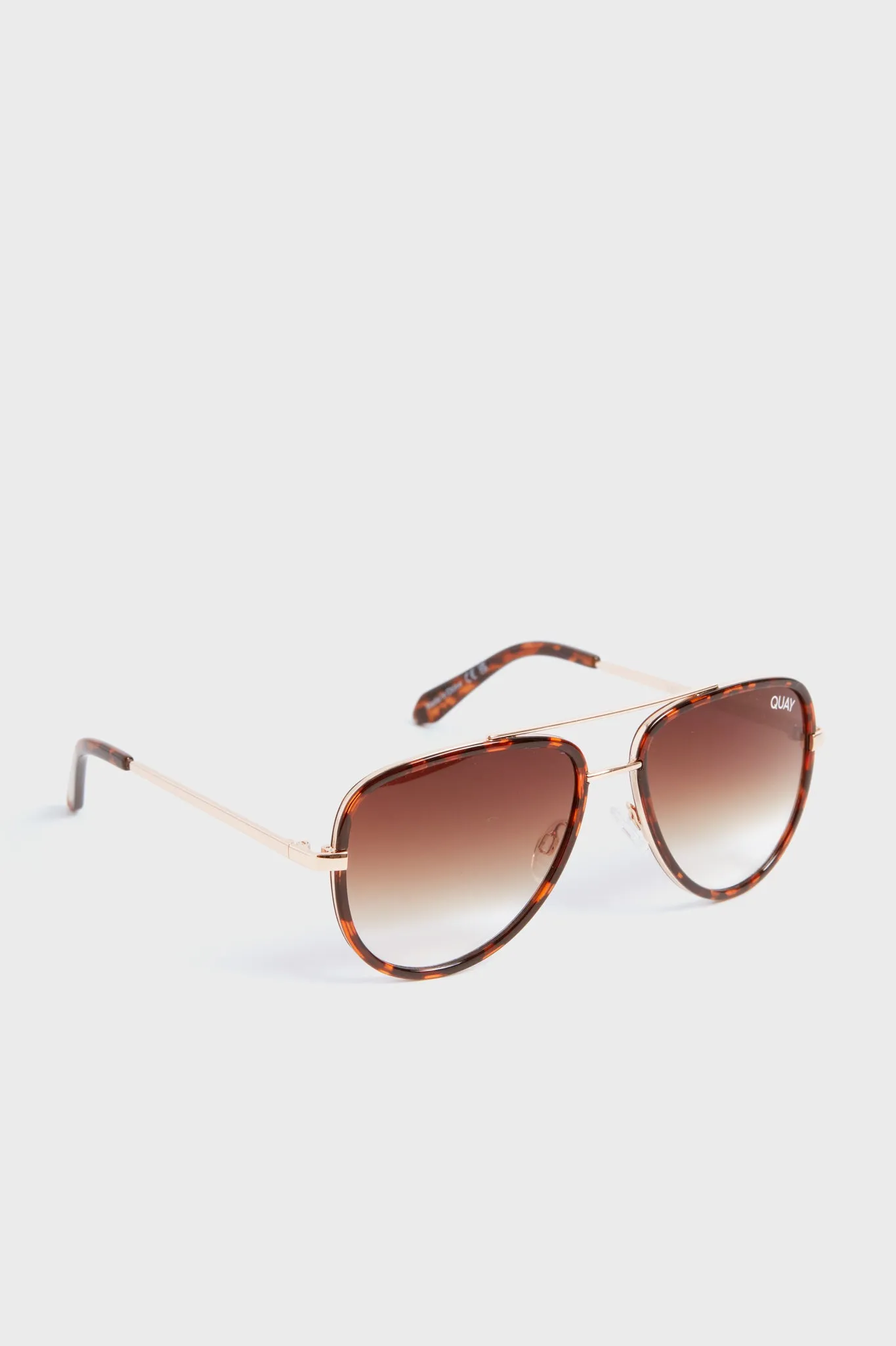 Tortoise All In Mini Sunglasses