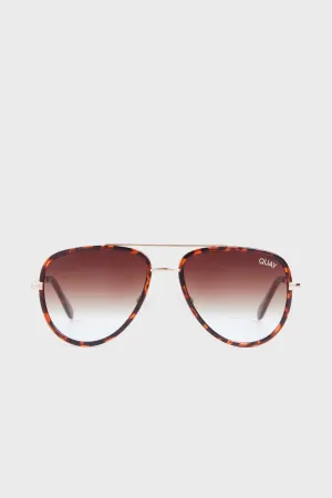 Tortoise All In Mini Sunglasses