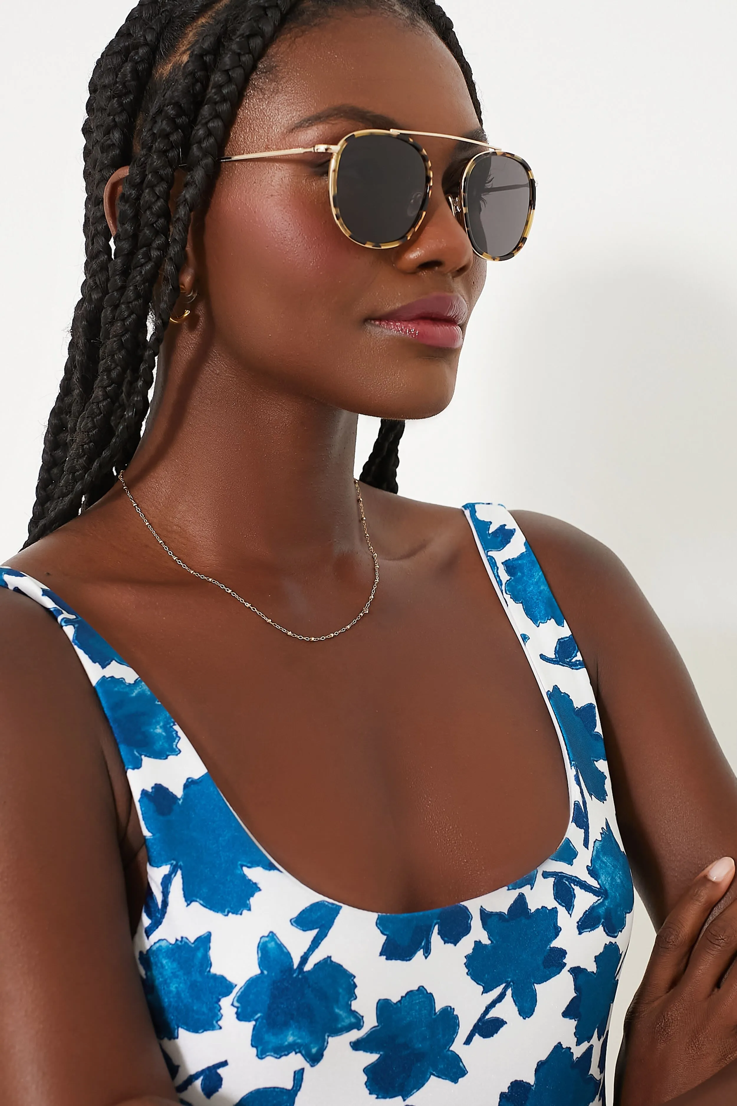 Tortoise Mykonos Ace Sunglasses