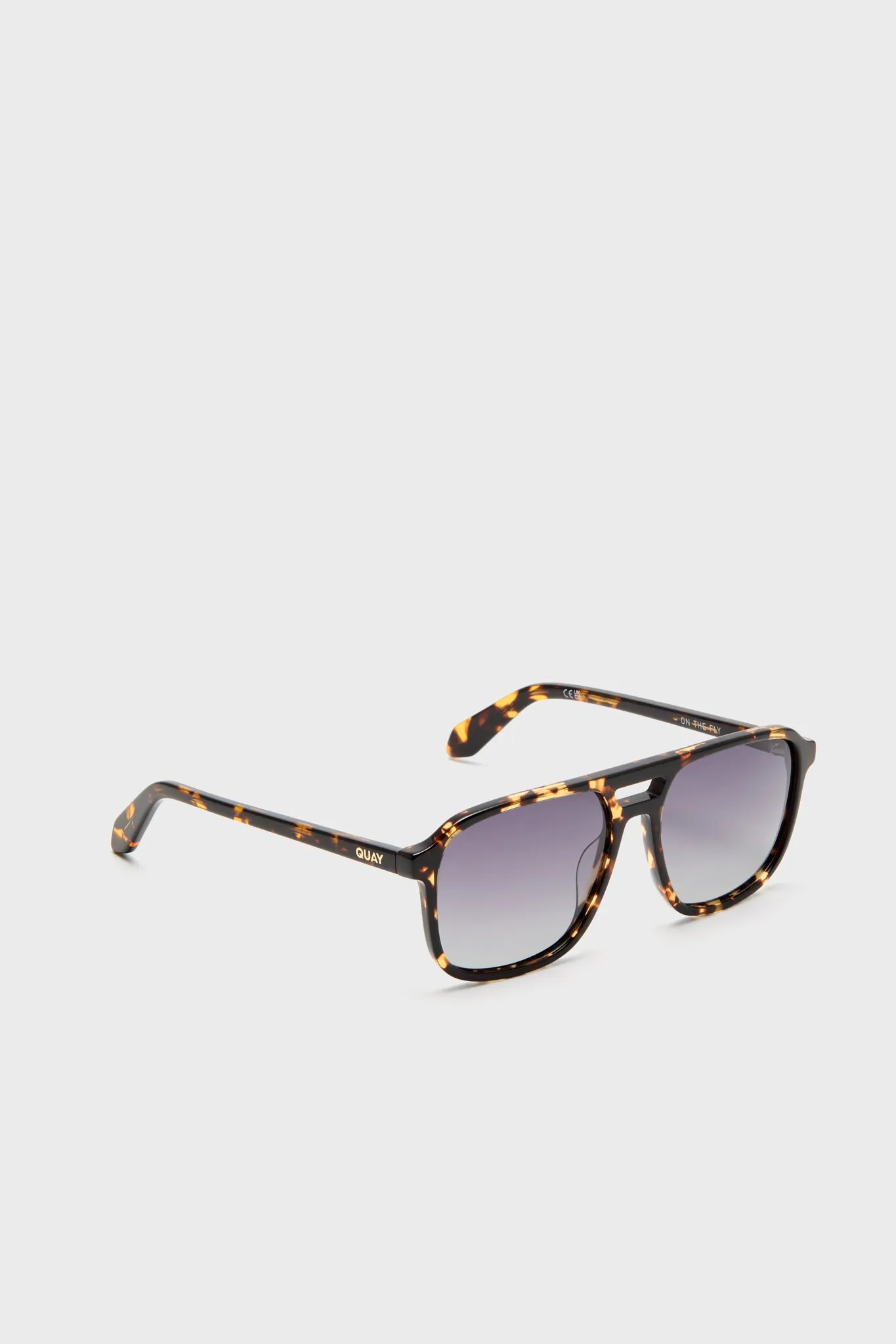 Tortoise Polarized On The Fly Sunglasses