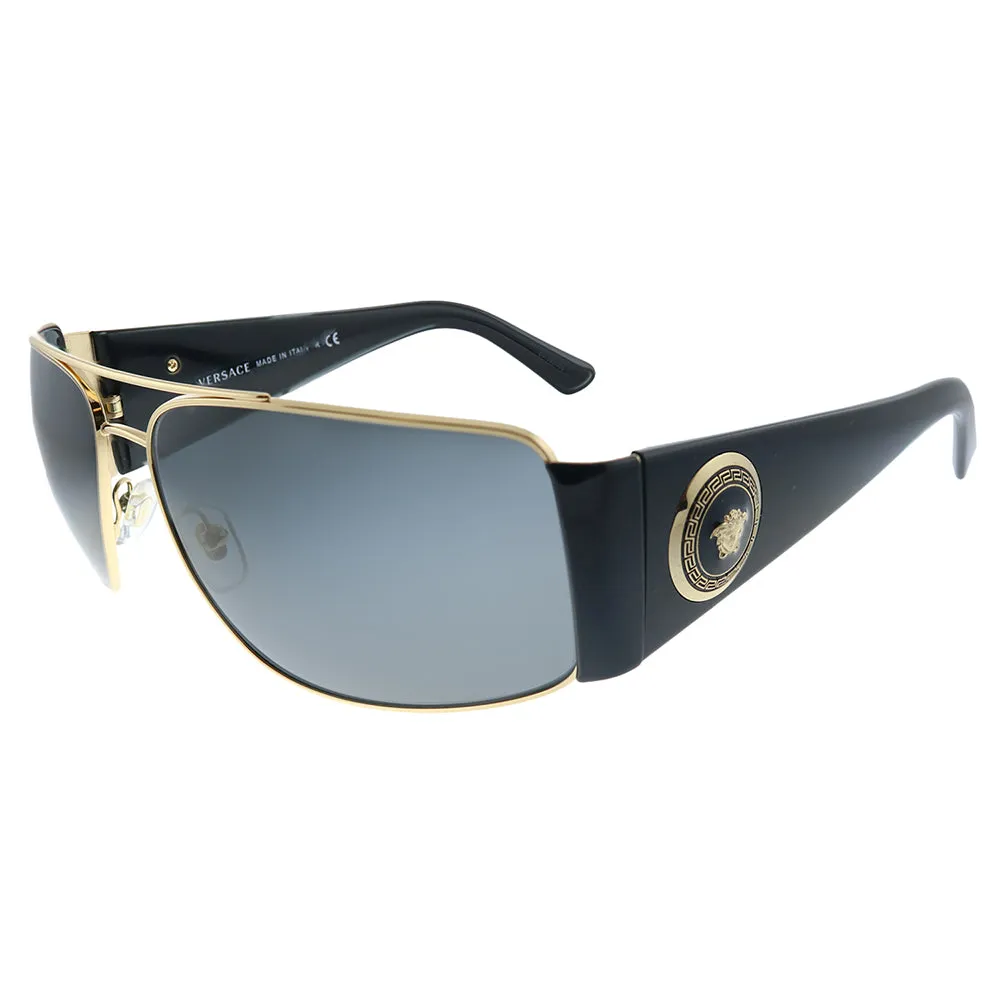 Versace  VE 2163 100287 Unisex Aviator Sunglasses