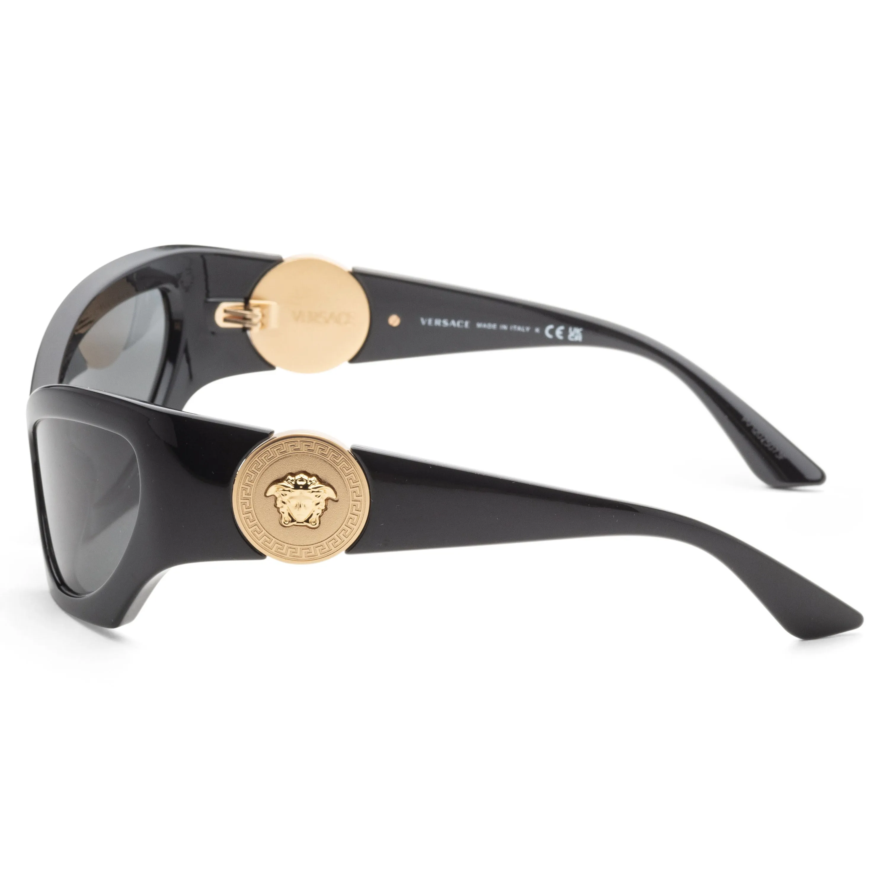Versace Women's 60mm Black Sunglasses VE4450-GB1-87-60