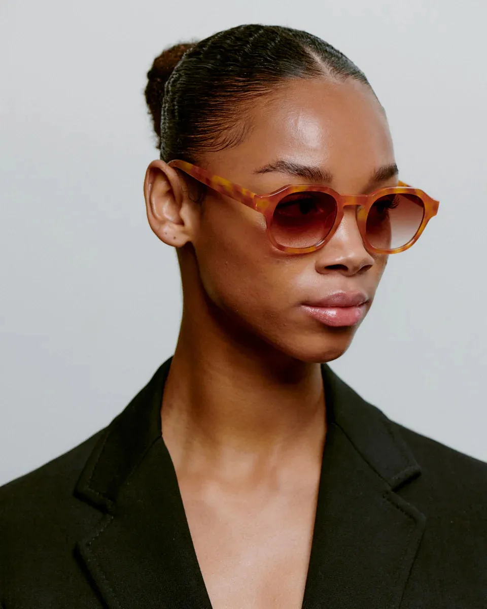 Zan Sunglasses - Burnt Amber