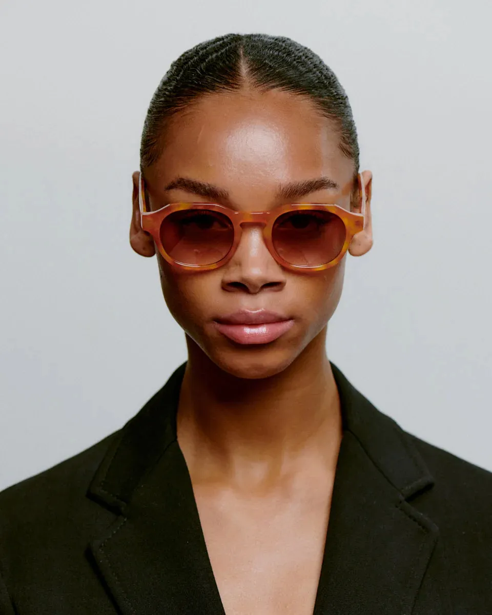 Zan Sunglasses - Burnt Amber